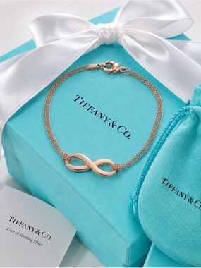 Tiffany & Co. Rose Gold Infinity Bracelet